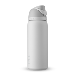 32oz Shy Marshmallow Stainless Steel Insulated Owala FreeSip Water Bottle